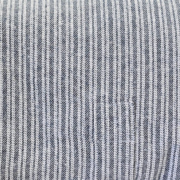 Lee Valley Irish Striped Cotton Grandfather Shirt - Picture 6 of 6